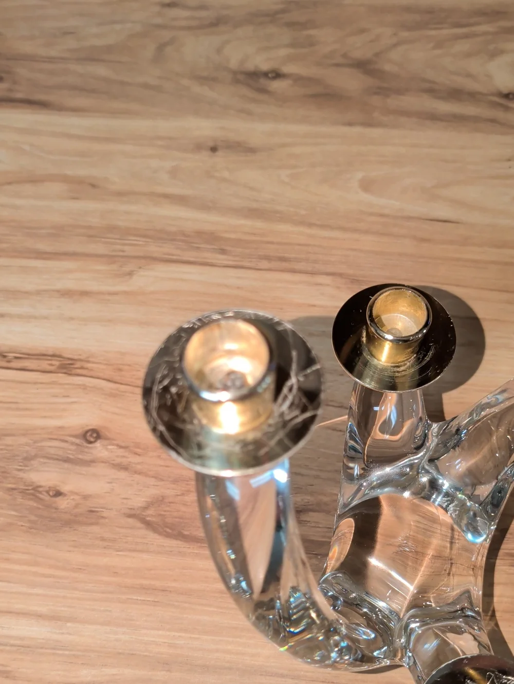Schneider France MCM Crystal Candelabra